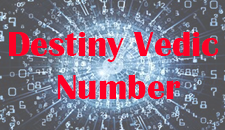 Vedic Destiny Number
